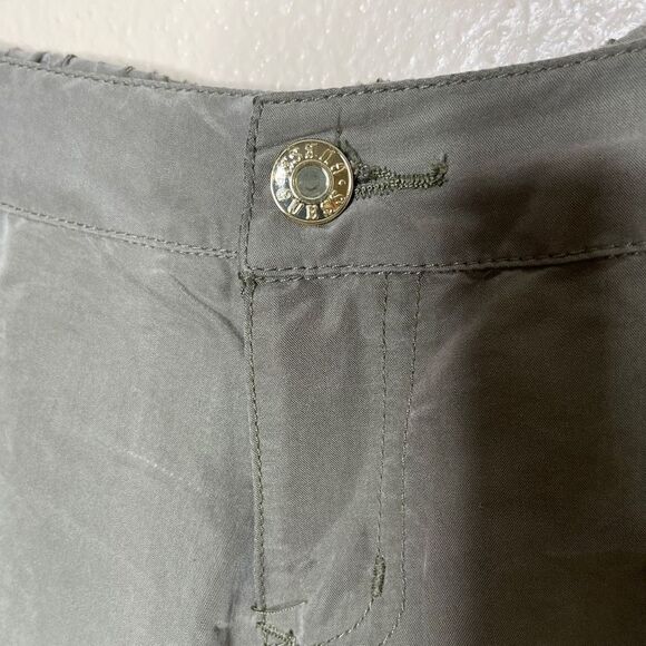 Guess Pants Women's Medium Olive Green Cargo Pockets Casual - Picture 4 of 16